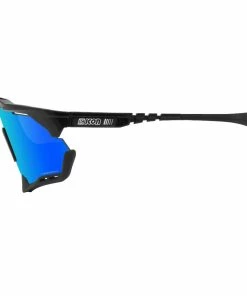 SCICON Aeroshade - Black Gloss 17 SCICON Aeroshade - Black Gloss -Billig Hjelme racer butik Aeroshade Black BLUE side