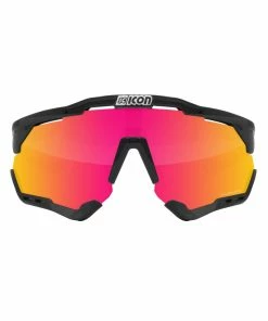 SCICON Aeroshade - Black Gloss 14 SCICON Aeroshade - Black Gloss -Billig Hjelme racer butik Aeroshade Black RED front