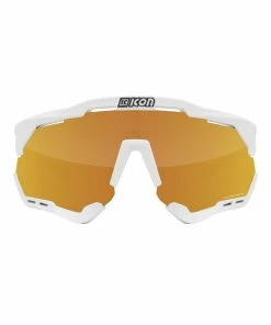 SCICON Aeroshade - White Gloss -Billig Hjelme racer butik Aeroshade White BRONZE front