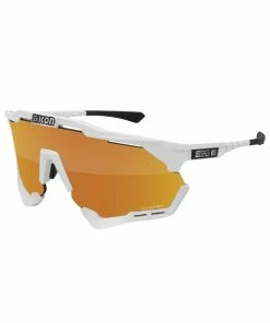 SCICON Aeroshade - White Gloss -Billig Hjelme racer butik Aeroshade White BRONZE hero