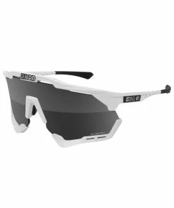 SCICON Aeroshade - White Gloss -Billig Hjelme racer butik Aeroshade White SILVER hero