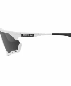 SCICON Aeroshade - White Gloss -Billig Hjelme racer butik Aeroshade White SILVER side