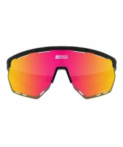 SCICON Aerowing - Black Gloss -Billig Hjelme racer butik Aerowing Black RED front