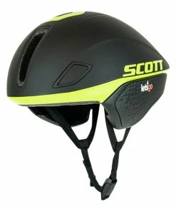 Scott Split PLUS TT Helmet - Black/Yellow - Mitchelton-Scott