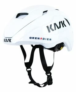 Kask Wasabi TDF Young Rider Classification White Road Helmet - Team Ineos Grenadiers