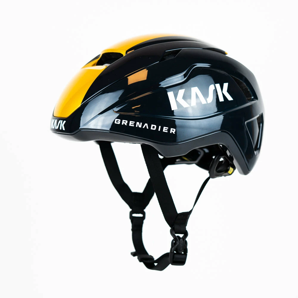 Kask Wasabi OL Campion Navy/Gold R. Carapaz Road Helmet - Team Ineos Grenadiers 1 Kask Wasabi OL Campion Navy/Gold R. Carapaz Road Helmet - Team Ineos Grenadiers