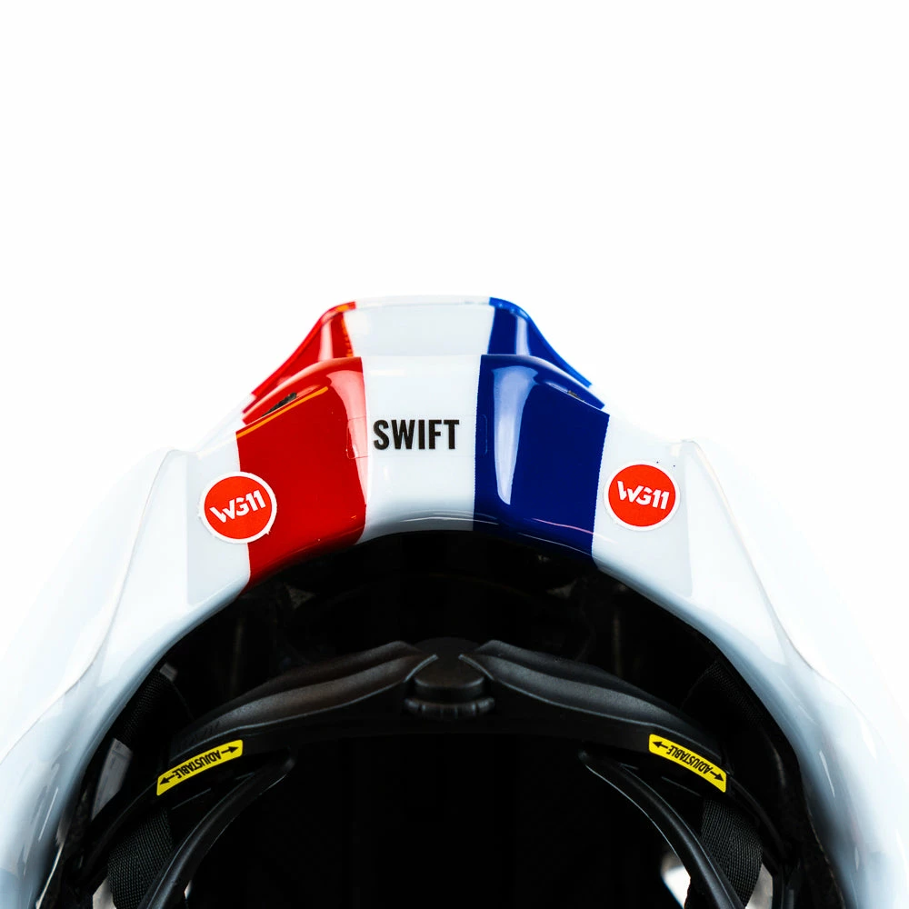 Kask Utopia WG11 B.Swift GBR Champion Road Helmet - Team Ineos Grenadiers 4 Kask Utopia WG11 B.Swift GBR Champion Road Helmet - Team Ineos Grenadiers - Billede 4