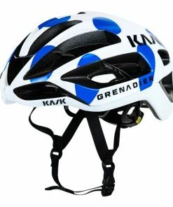 Forside 13 Kask Protone WG11 Blue Polka Road Helmet - Ineos Grenadiers