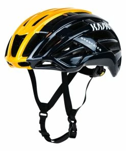 Kask Valegro Navy/Gold Carapaz Road Helmet - Team Ineos Grenadiers