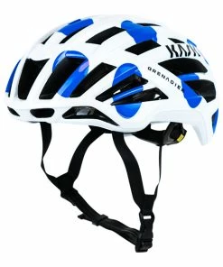 Kask Valegro Blue Polka Road Helmet - Team Ineos Grenadiers