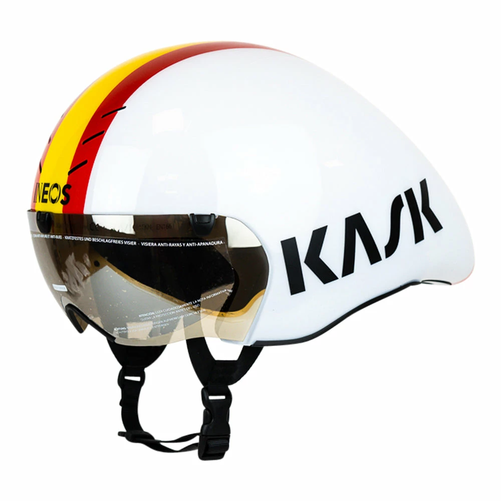 Kask Bambino Pro Evo J.Castroviejo Spanish Champion Time Trial Helmet - Team Ineos 1 Kask Bambino Pro Evo J.Castroviejo Spanish Champion Time Trial Helmet - Team Ineos