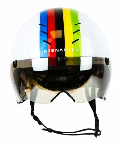 Kask Bambino Pro Evo F.Ganna World Champion Time Trial Helmet - Team Ineos Grenadiers 5 Kask Bambino Pro Evo F.Ganna World Champion Time Trial Helmet - Team Ineos Grenadiers -Billig Hjelme racer butik DSC05454