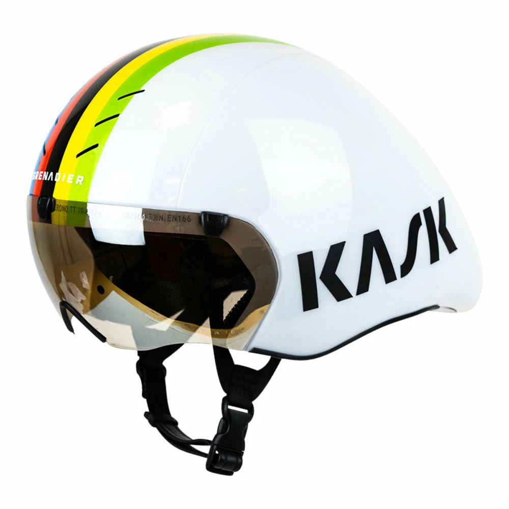 Kask Bambino Pro Evo F.Ganna World Champion Time Trial Helmet - Team Ineos Grenadiers 1 Kask Bambino Pro Evo F.Ganna World Champion Time Trial Helmet - Team Ineos Grenadiers