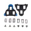 Shimano SPD-SL SM-SH12 Cleats - Blue / 2 Degrees Float