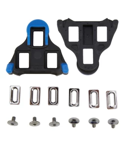 Shimano SPD-SL SM-SH12 Cleats - Blue / 2 Degrees Float