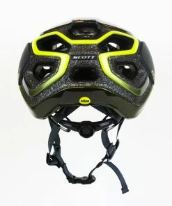 Scott Centric PLUS Helmet - Yellow RC/Dark Grey - Mitchelton-Scott -Billig Hjelme racer butik IMG 3580 Edit
