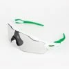 Oakley Radar EV Polished White/Bright Green - Path Black Iridium Photochromic