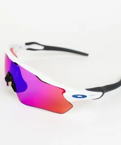Oakley Radar EV Polished White/Team Blue - Path Prizm Trail