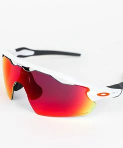 Oakley Radar EV Polished White/Team Orange - Pitch Prizm Road