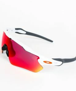 Oakley Radar EV Polished White/Team Orange - Path Prizm Road