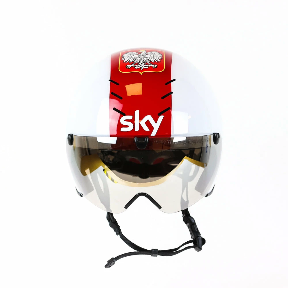 Kask Bambino Pro Evo - M. Kwiatkowski - Polish Champion - Team Sky 2 Kask Bambino Pro Evo - M. Kwiatkowski - Polish Champion - Team Sky - Billede 2