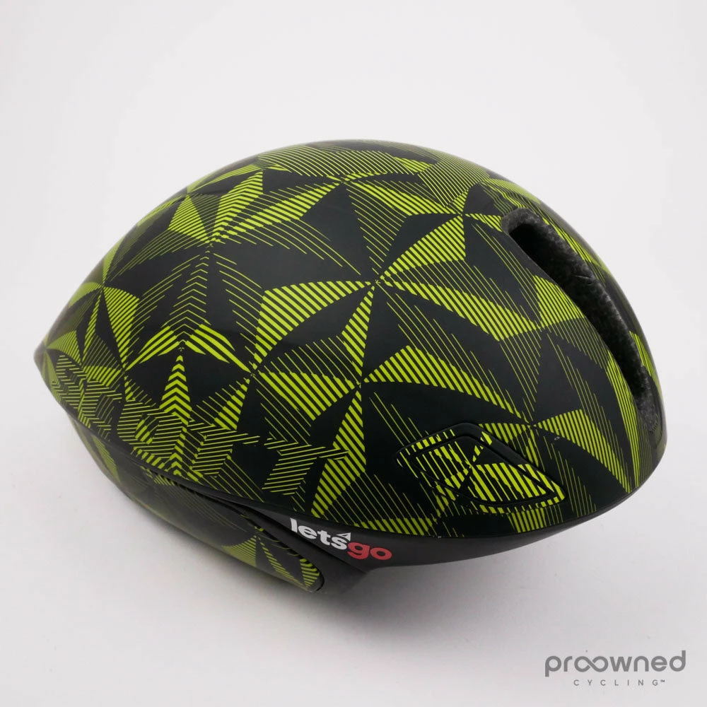 Scott Split Plus Time Trial Helmet - Camo Yellow 4 Scott Split Plus Time Trial Helmet - Camo Yellow - Billede 4