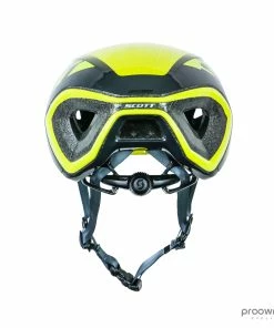 Scott Cadence PLUS Helmet - Black/Yellow - Mitchelton-Scott -Billig Hjelme racer butik P1770842 scaled