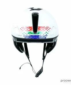 Scott Split PLUS TT Helmet - South African Champion - White/Black - Mitchelton-Scott -Billig Hjelme racer butik P1770870 1 scaled