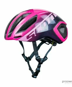 Scott Cadence PLUS Helmet - Pink - Giro D'Italia - Mitchelton-Scott
