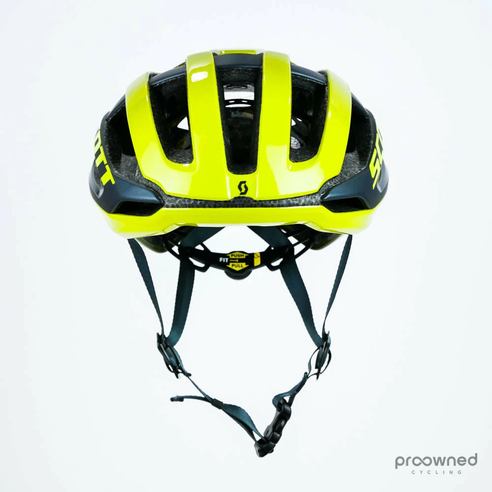 Scott Centric PLUS Helmet - Black/Yellow - Mitchelton-Scott 2 Scott Centric PLUS Helmet - Black/Yellow - Mitchelton-Scott - Billede 2