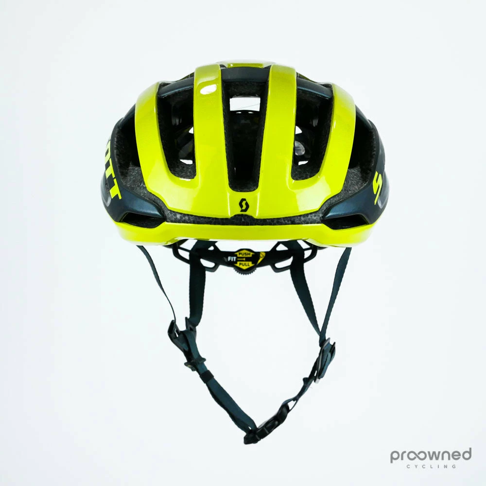 Scott Centric PLUS Helmet - Black/Yellow - Konychev A. - Mitchelton-Scott 2 Scott Centric PLUS Helmet - Black/Yellow - Konychev A. - Mitchelton-Scott - Billede 2
