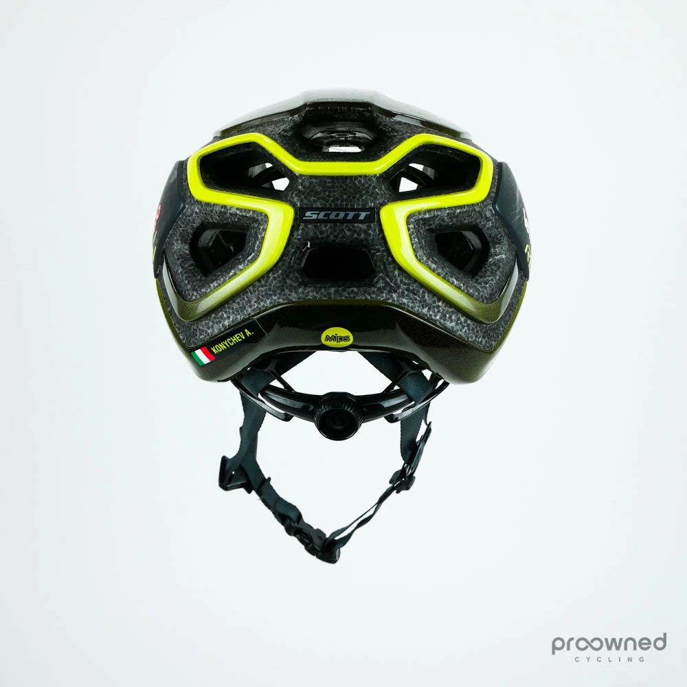 Scott Centric PLUS Helmet - Black/Yellow - Konychev A. - Mitchelton-Scott 3 Scott Centric PLUS Helmet - Black/Yellow - Konychev A. - Mitchelton-Scott - Billede 3