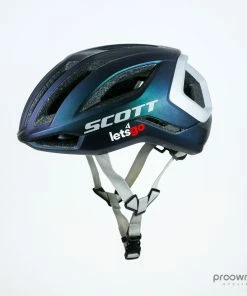 Scott Centric PLUS Helmet - Green/Purple - Mitchelton-Scott