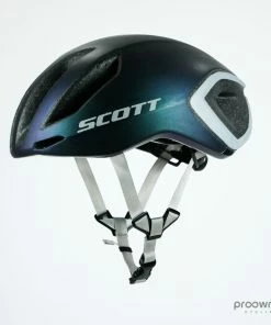Scott Cadence PLUS Helmet - Green/Purple - Mitchelton-Scott