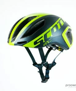 Scott Cadence PLUS Helmet - Black/Yellow - Mitchelton-Scott