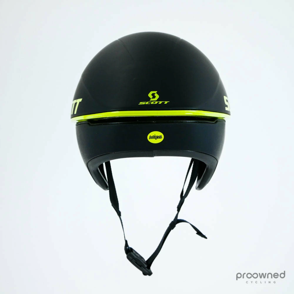 Scott Split PLUS TT Helmet - Black/Yellow - Mitchelton-Scott 3 Scott Split PLUS TT Helmet - Black/Yellow - Mitchelton-Scott - Billede 3