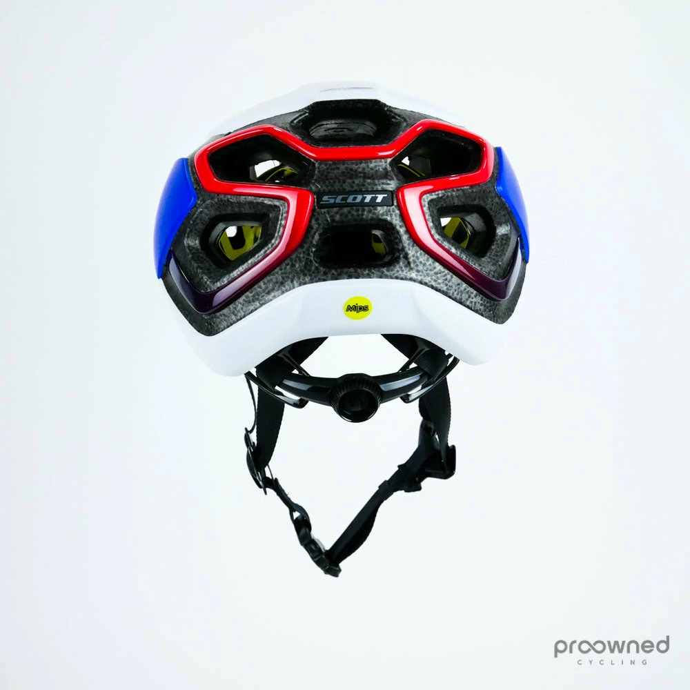 Scott Centric PLUS Helmet - White/Blue/Red - Slovenian Champion - Mitchelton-Scott 2 Scott Centric PLUS Helmet - White/Blue/Red - Slovenian Champion - Mitchelton-Scott - Billede 2