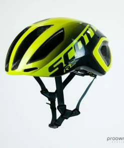 Scott Cadence PLUS Helmet - Yellow RC/Dark Grey - Mitchelton-Scott