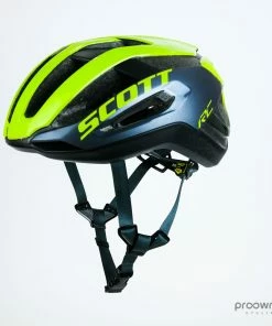 Scott Centric PLUS Helmet - Yellow/Black - Mitchelton-Scott