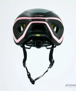 Scott Cadence PLUS Helmet - Black/Grey/Pink - Giro D'Italia - Mitchelton-Scott -Billig Hjelme racer butik P1790145 Edit