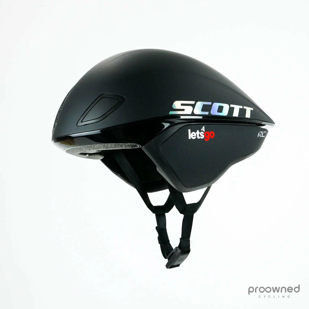 Scott Split PLUS TT Helmet - Black/Silver - Mitchelton-Scott 1 Scott Split PLUS TT Helmet - Black/Silver - Mitchelton-Scott
