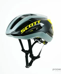 Scott Centric PLUS Helmet - Grey/Black/Yellow - Tour De France - Mitchelton-Scott