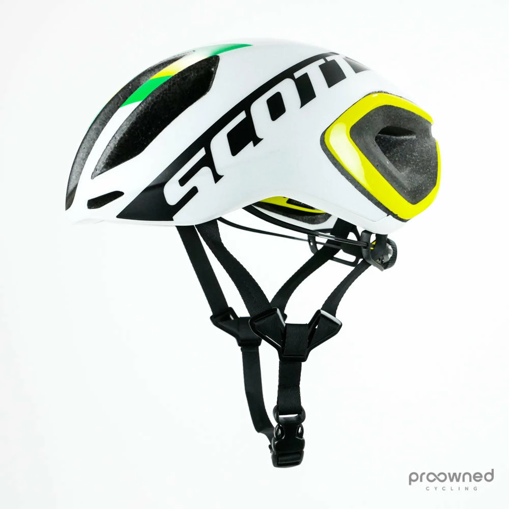 Scott Cadence PLUS Helmet - White/Green/Yellow - Australian Champion - Mitchelton-Scott 1 Scott Cadence PLUS Helmet - White/Green/Yellow - Australian Champion - Mitchelton-Scott