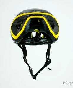 Scott Cadence PLUS Helmet - Grey/Black/Yellow - Tour De France - Mitchelton-Scott -Billig Hjelme racer butik P1790372 Edit