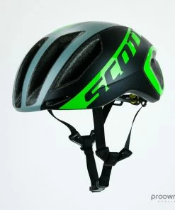Scott Cadence PLUS Helmet - Black/Grey/Green Tour De France - Mitchelton-Scott