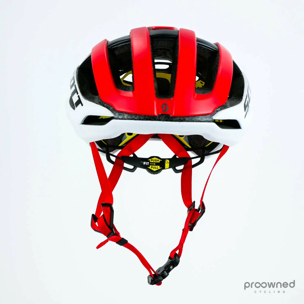 Scott Centric PLUS Helmet - Red/White - Mitchelton-Scott 2 Scott Centric PLUS Helmet - Red/White - Mitchelton-Scott - Billede 2