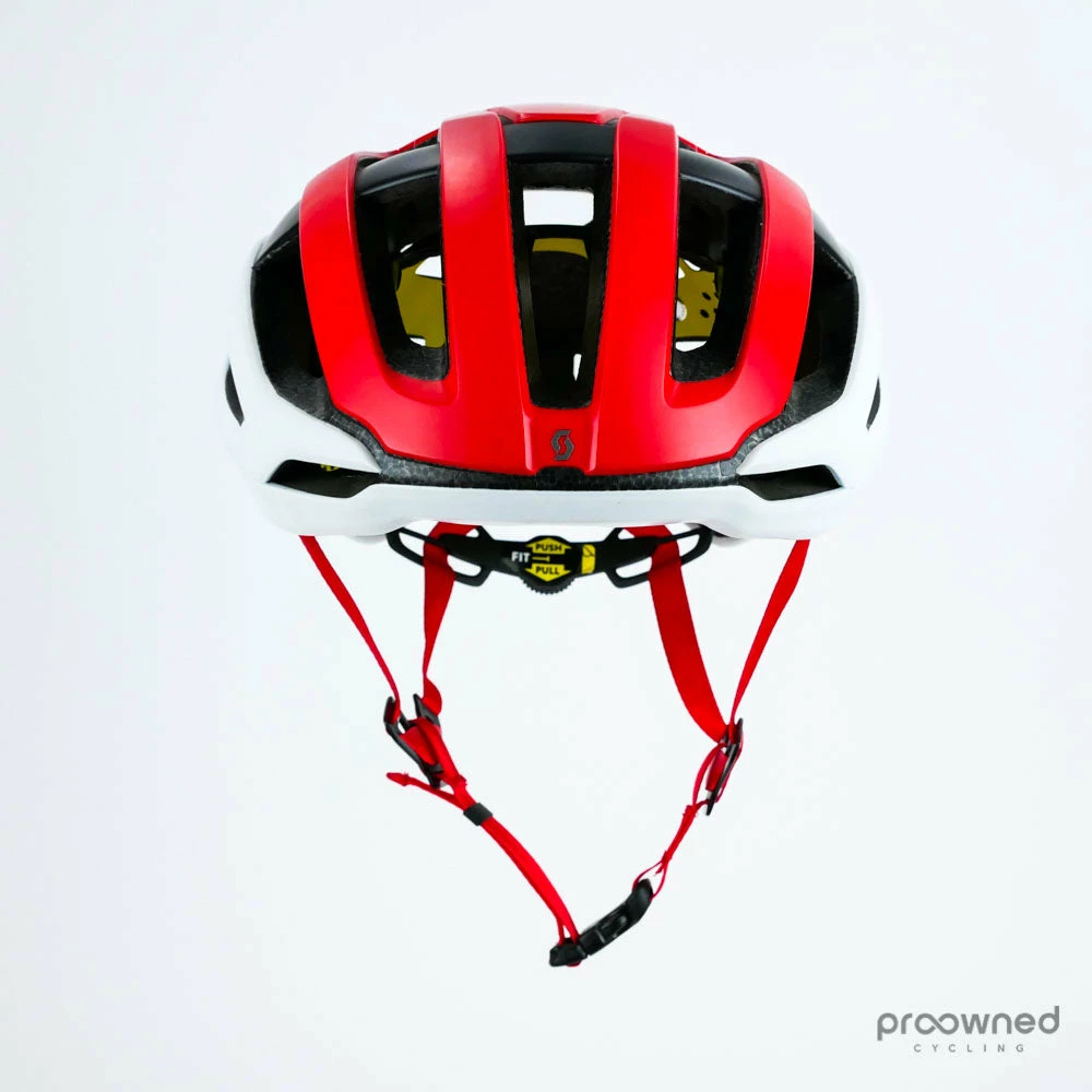 Scott Centric PLUS Helmet - Red/White - Mitchelton-Scott 2 Scott Centric PLUS Helmet - Red/White - Mitchelton-Scott - Billede 2