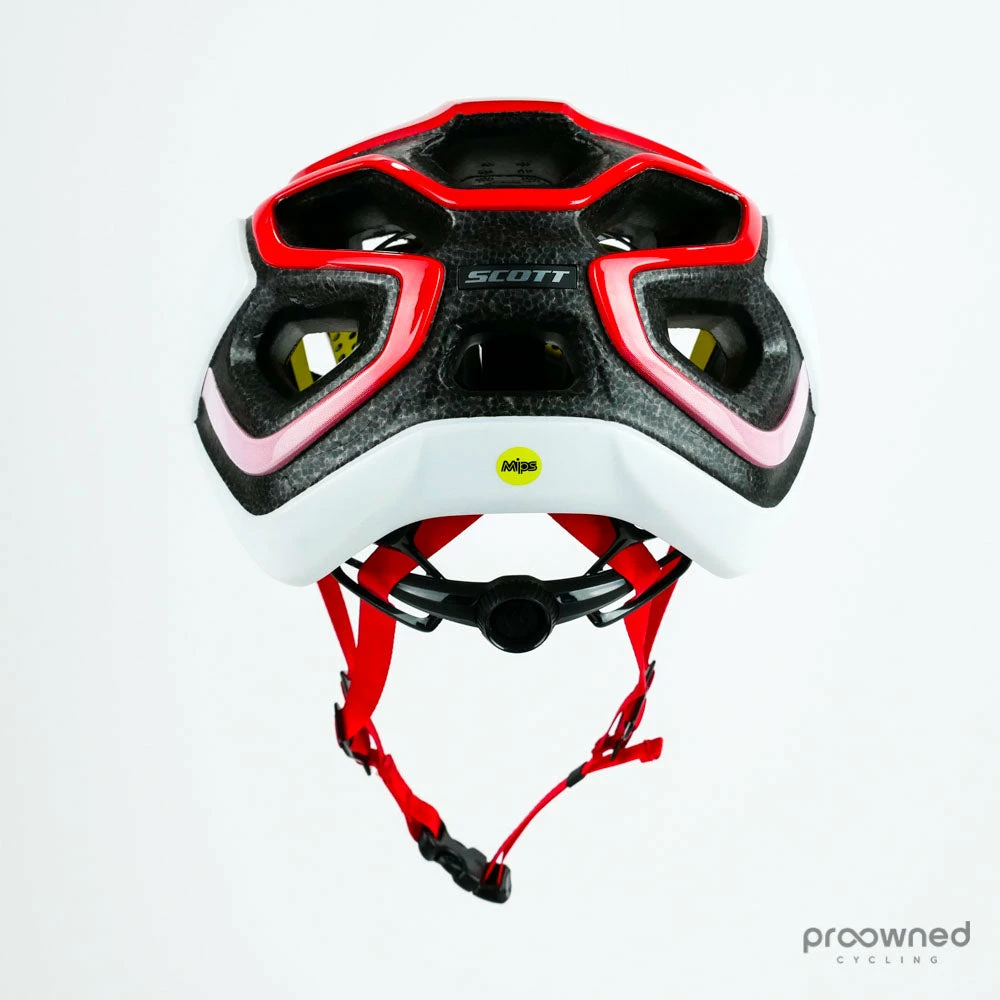 Scott Centric PLUS Helmet - Red/White - Mitchelton-Scott 3 Scott Centric PLUS Helmet - Red/White - Mitchelton-Scott - Billede 3