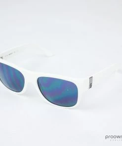 Scott Lyric Sunglasses - White Soft Touch/Grey