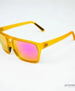 Scott Tune Sunglasses - Translucent Orange/Pink Chrome